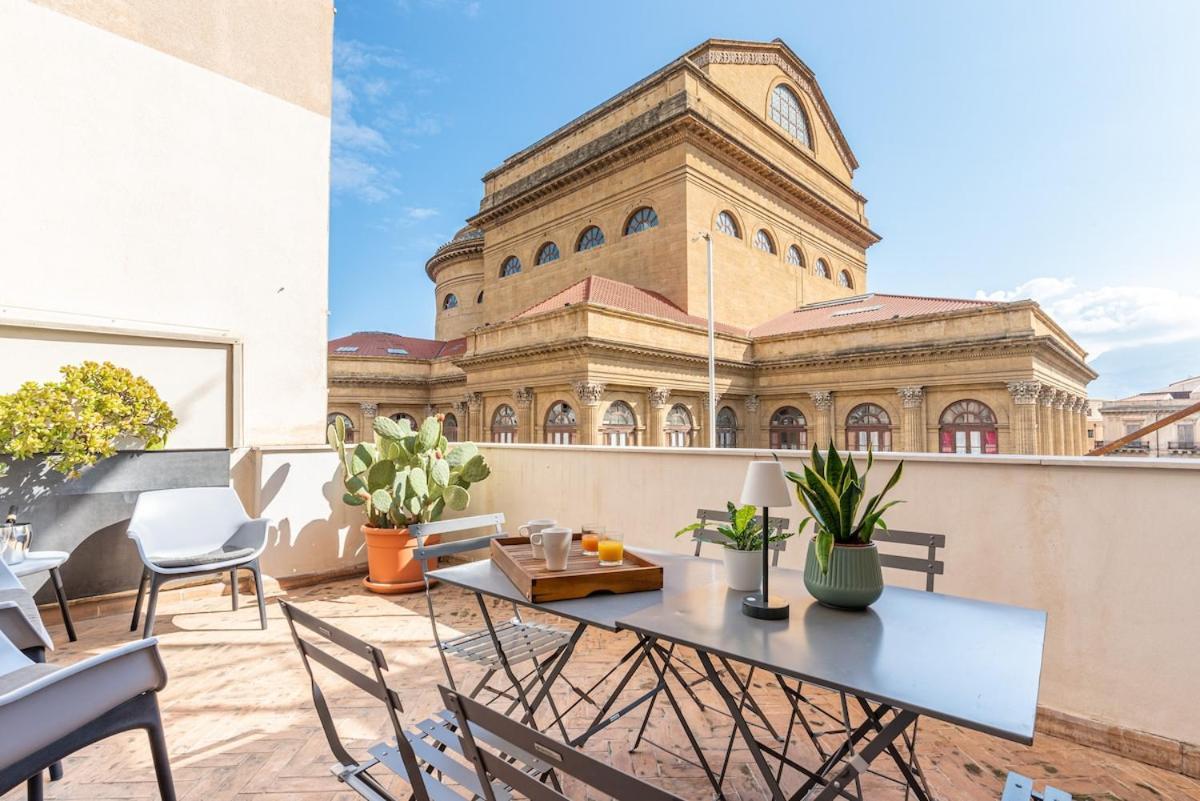 La Terrazza Sul Massimo Apartment Palermo Luaran gambar