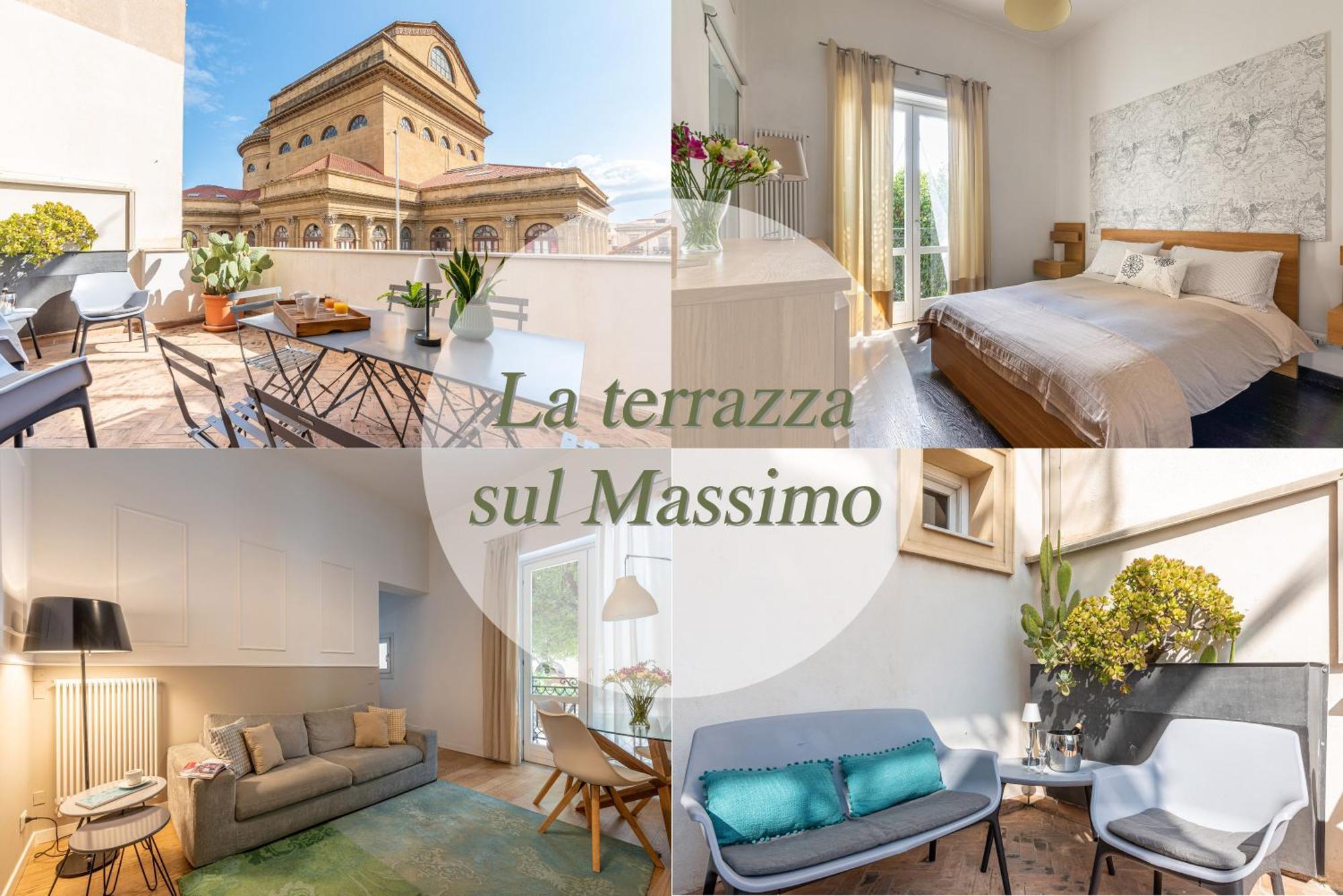 La Terrazza Sul Massimo Apartment Palermo Luaran gambar