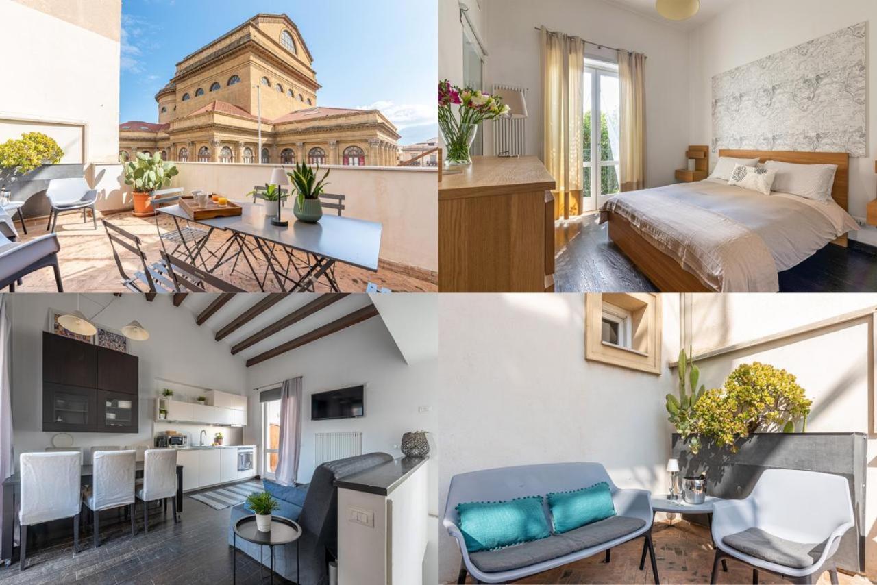 La Terrazza Sul Massimo Apartment Palermo Luaran gambar